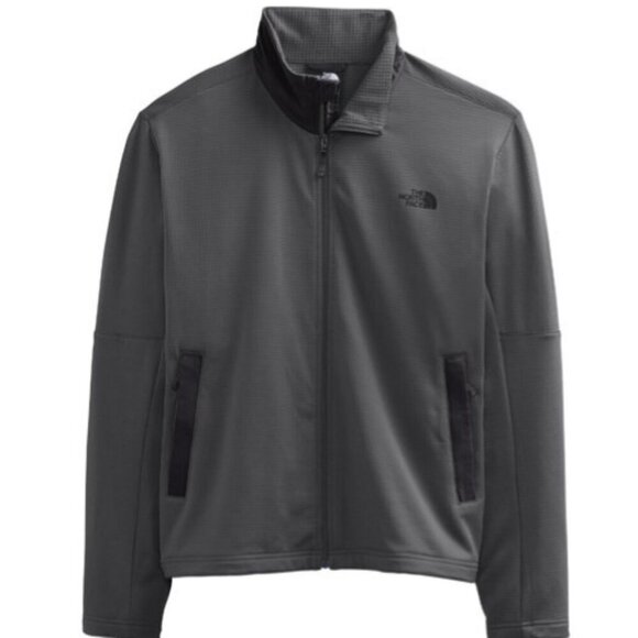 The North Face Mens Medium Wayroute Fleece Full Zip Active Training Jacket